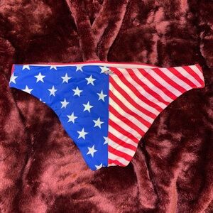 American Flag Bikini Bottom